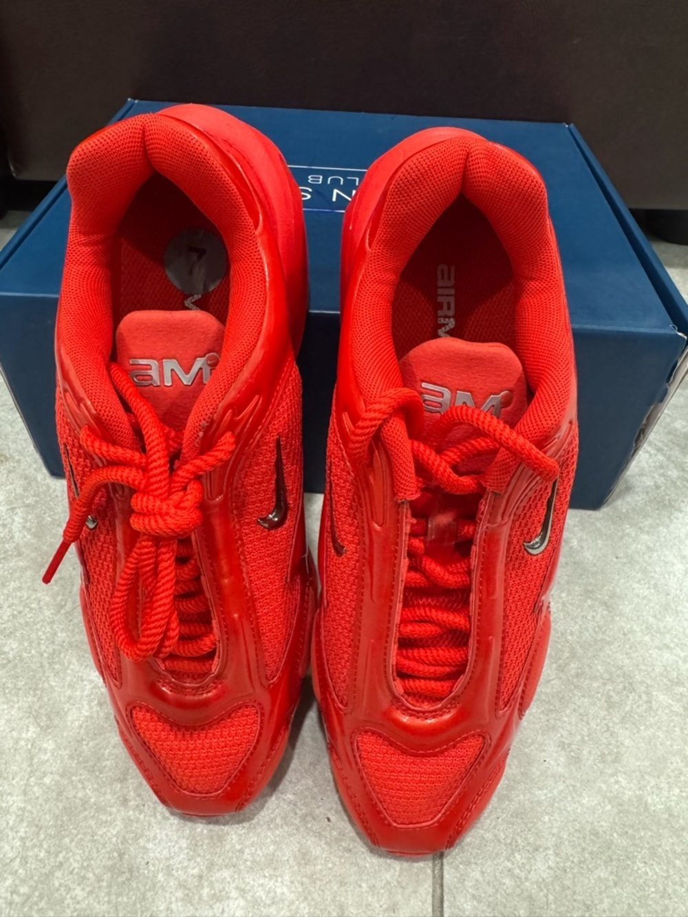 Size 7- Nike Air Max Muse Habanero Red FV1920-601 - Picture 6 of 7